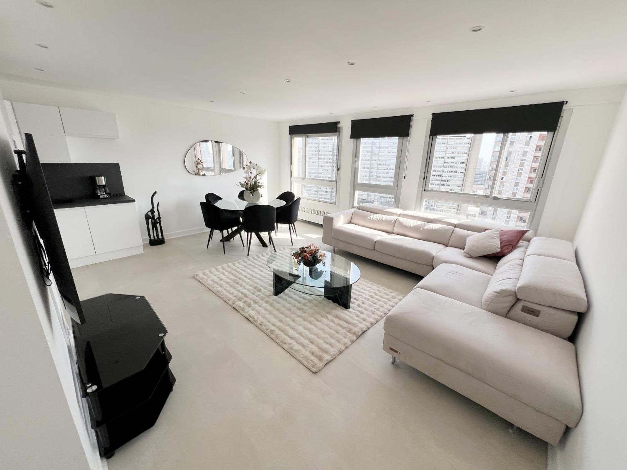 Chic 2 Rooms Paris13 With View Exterior photo